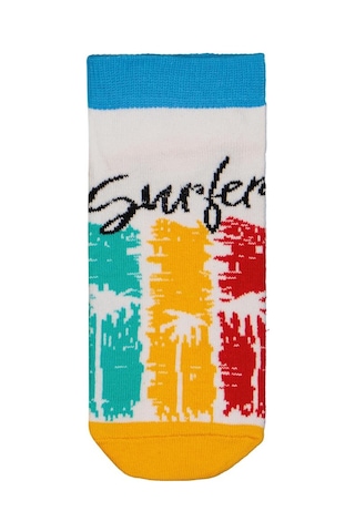 Civil Boys Surfing 3'lü 2-12 Yaş Erkek Patik Çorap - Standart