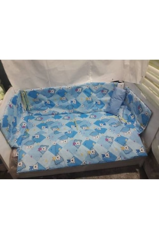 Hugoy 60X120 Bebek Uyku Seti 60x120 Eko Mavi Hugoy 60X120 Bebek Uyku Seti 60x120 Eko Mavi