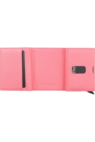 Walsmart Pro Cover Floater Akıllı Mekanizmalı Deri Cüzdan Pembe