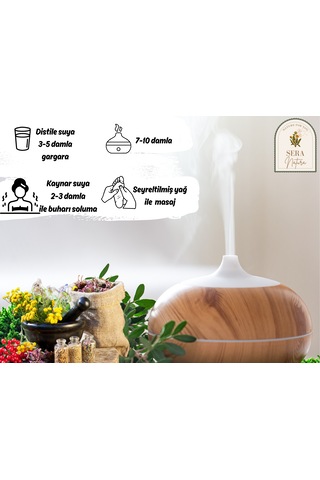 %100 Saf Okaliptus Uçucu Yağı 10 Ml - Doğal Nefes Ve Terapi Etkili Eucalyptus Globulus 10 ML