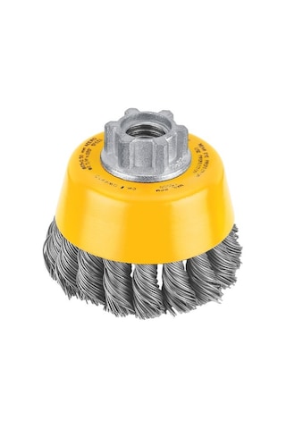 3-ın. Carbon Steel Knotted Wire Cup Brush -dw4910