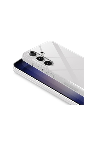 Zore Samsung Uyumlu Galaxy S26 Kılıf Zore Droga Kapak - Şeffaf