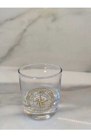 Md Compass Viski Bardağı Gold 300 Ml