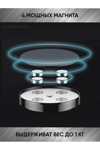 Technoroom Araba Paneli İçin Manyetik Telefon Tutucu 166872776 Siyah