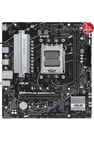 Asus Prıme B650m-r Ddr5 Hdmı Pcıe 4.0 Am5 Matx