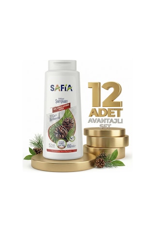 Safia Saç Dökülmesine Karşı Şampuan 12x650 Ml