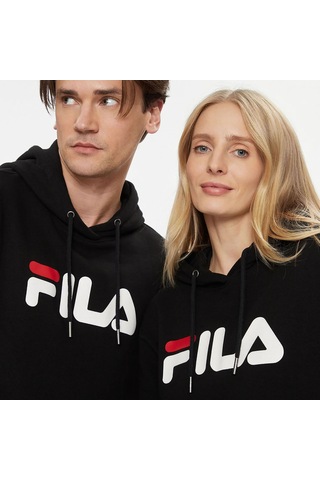 Siyah Fila Kapşonlu Sweatshirt Barumini Fau0068 Siyah