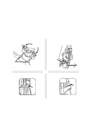 Suntek Disk Fren Kaliper Hafif E-scooter Sol/sağ Yan Kelepçe Ön