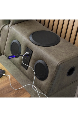 Eymense Dorwatch Tv Modullü Akıllı Lüx Karyola Kahve