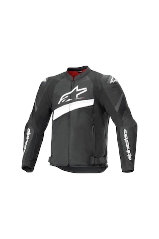Alpinestars T-gp Plus R V4 Air Korumalı Motosiklet Montu Siyah Beyaz
