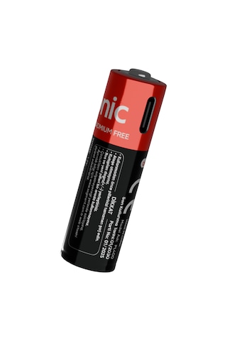 Asonic Pl400 Aaa Ince 1.5v 400mah/750mwh Type-c Usb Şarjli 2li Pil