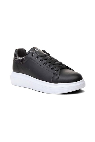 Nesilshoes Bestof 150 Siyah Beyaz Erkek Günlük Spor Ayakkabı Siyah&beyaz
