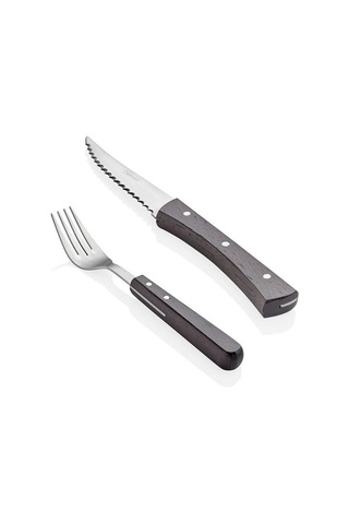 Onon 2 Parça Steak Çatalı ve Steak Bıçağı