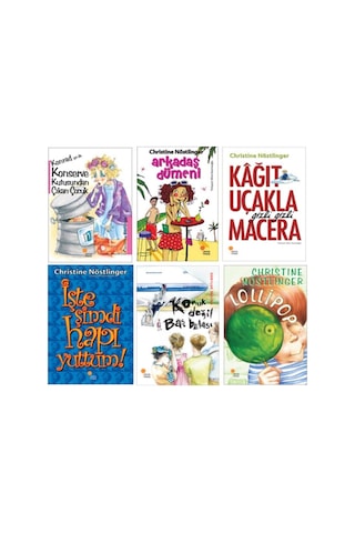 Konuk Değil Baş Belası -arkadaş Dümeni - Kağıt Uçakla Macera- Lollipop - Konserve Kutusundan /6kitap
