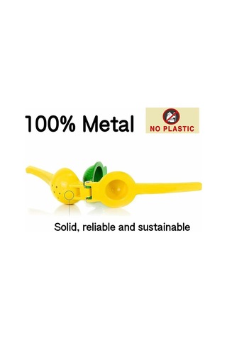 Yaozixa Alüminyum El Juicer, 2'li Farklı Boyutlu Kase, Limon Portakal Meyve Suyu Squeeze, Lavabo Güvenli, Hızlı Kullanim, Mutfak Restoran Bar Uygun