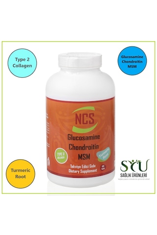 Ncs Glucosamine Chondroitin Msm Collagen Turmeric 300 Tablet