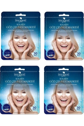 Rituel De Beaute Kolajen Göz Çevresi Maskesi 30 Adet X 4 Paket