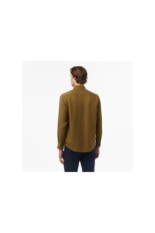 Nautica Erkek Yeşil Classic Fit Gömlek Düz W57232t Yeşil