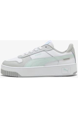 Puma Carina Street 389390 43 Kadın Sneaker Ayakkabı Beyaz Yeşil 36-40 Beyaz - Yeşil
