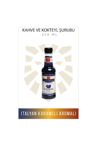 Şurup Seti 3x250 Ml Kahve Ve Kokteyl Şurubu-tuzlu Karamel, Hindistancevizi,italyan Karamel Diğer