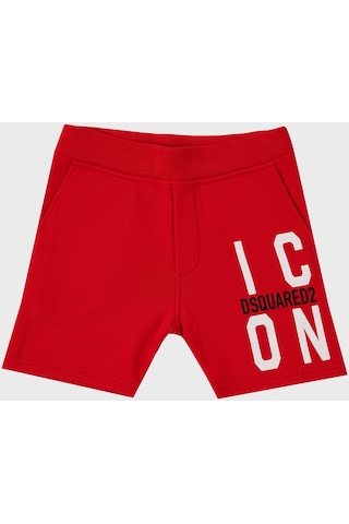 Dsquared2 Çocuk Short Dq0250-d002y Red Kırmızı Kırmızı