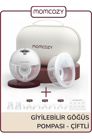 Momcozy M5 Kablosuz Göğüs Pompası (Çiftli)