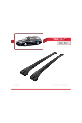 Subaru Legacy 1994-1999 Arası İle Uyumlu Ace-1 Ara Atkı Tavan Barı Siyah
