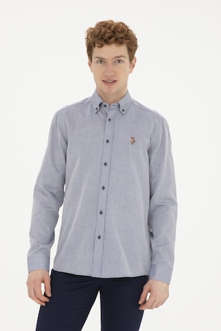 U.s. Polo Assn. Erkek Lacivert Gömlek Basic 50282609-vr033 Lacivert