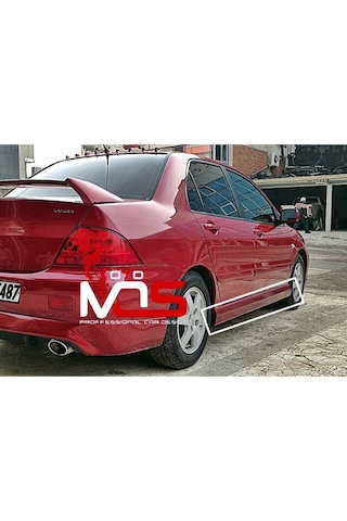 Mitsubishi Lancer Uyumlu Mk1 Custom Marşpiyel Sağ Sol Tk Fiberglass Boyasız