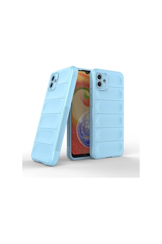 Cosmotex Newface Samsung Galaxy Uyumlu A04e Kılıf Optimum Silikon - Sky Blue