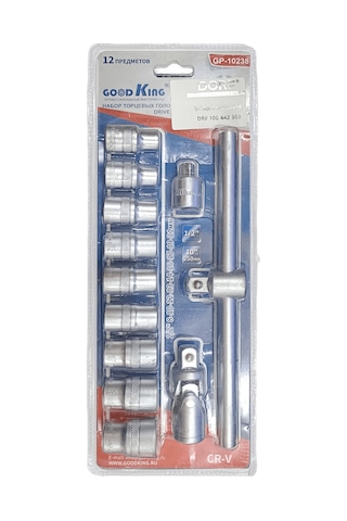 Dorf Goodking 1/2 Lokma Seti 12 Parça T Kollu Pvc Paket