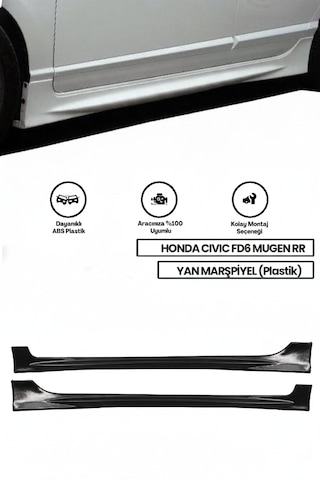 Honda Civic Fd6 Yan Marşpiyel Boyasız Plastik
