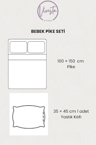 Hayvan Desenli Pamuk Bebek Pike Seti Yumuşak, Antialerjik ve Nefes Alan Kumaş Pembe Renkli