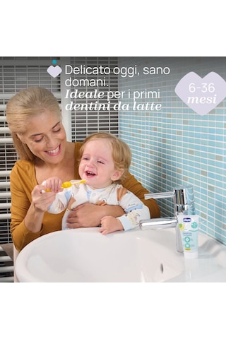 Chicco Diş Fırçası Seti 6+ Ay Blue