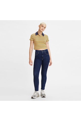 Levi's Kadın High Super Skinny Jean Pantolon A9356-0000 Lacivert
