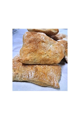 Italyan Ciabatta Mini Somun - 6 Adet