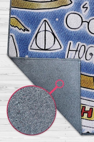 Homshtag Sihir Okulu Harry Potter Desenli Halı Çok Renkli Halı Çok Renkli