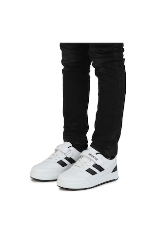 Skuaiter Skuaıter 046 Byz-syh Kız/erkek Çocuk Sneaker Spor Ayakkabı Beyaz
