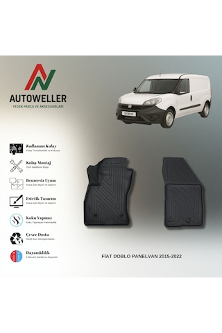 Fiat Doblo 2015-2022 Panelvan Uyumlu Havuzlu Oto Paspas Fiat Doblo 2015-2022 Panelvan Uyumlu Havuzlu Oto Paspas