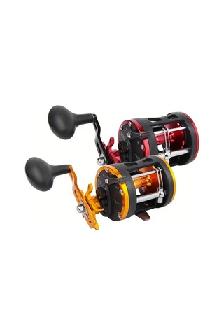 Motion003 Bıllıngs Trolling Davul Balikçilik Makinesi Kirmizi Sol El Ld40 3.8:1 Disli Orani 15kg Cekis 3 1 Rulo Rulmanlar Sol Sag El Secenekli Tuzlu Tatlisu Balikcilik Makinesi