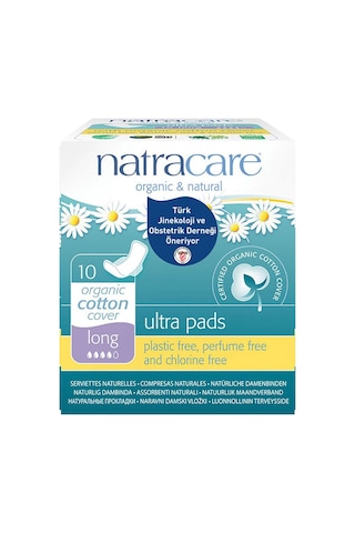 Natracare Ultra Hijyenik Ped Uzun 10'lu