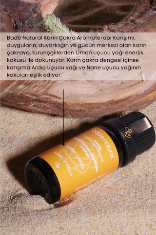 Bade Natural Karın Çakra Aromaterapi Karışımı 10 ML