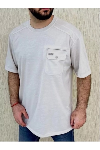 Ht Famıly Sade Pamuklu Tişört 221406095 Bej