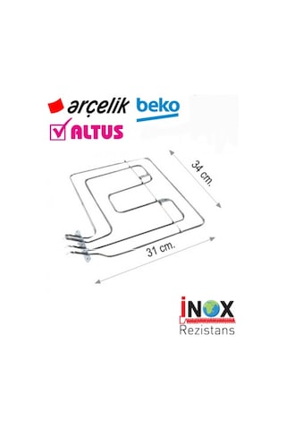 Arçelik-Beko-Altus Uyumlu 262900064 Fırın Rezistansı