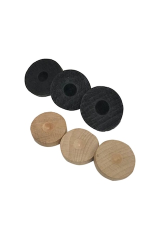 Eser Ağaç Tavla Pulu Takımı No:5 Büyük (Yerli Üretim)