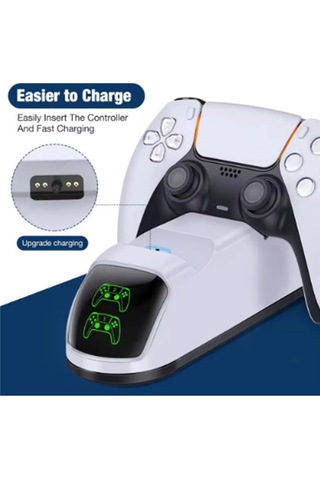 Ps5 Dualsense Şarj Istasyonu Playstation 5 Uyumlu Charging S