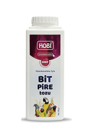 Hobi Kanatlılar İçin Bit Pire Tozu 100 G