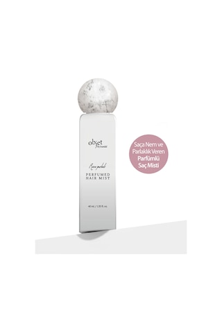 Nem Ve Parlaklık Veren Parfümlü Saç Misti Kundal Perfumed Hair Mist 40 Ml Rose Petals