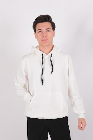 Five Pocket Fp24b2099 Erkek Kapüşonlu Sweatshirt Off White