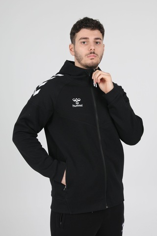 Hummel Armin Pro Pamuklu Sweatshirt Siyah